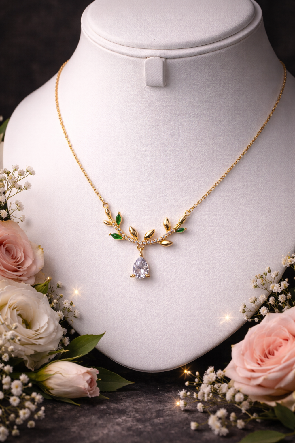 Ilanja Emerald Vine Drop