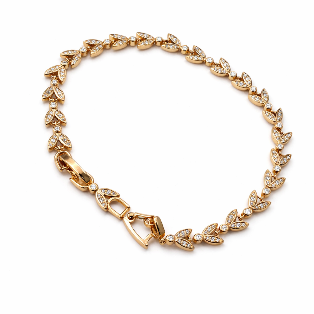 Golden Leaf Bracelet