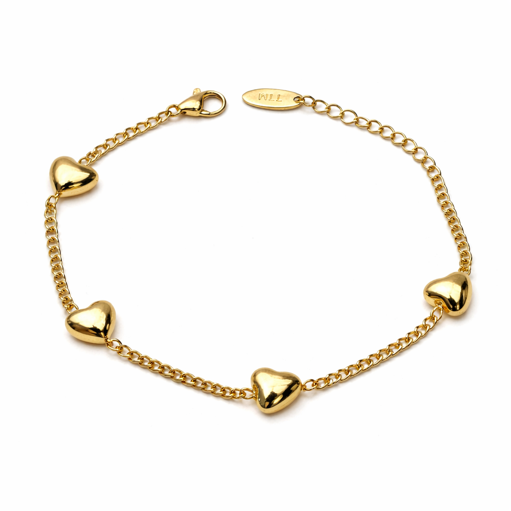 Ilanja Golden Hearts bracelets