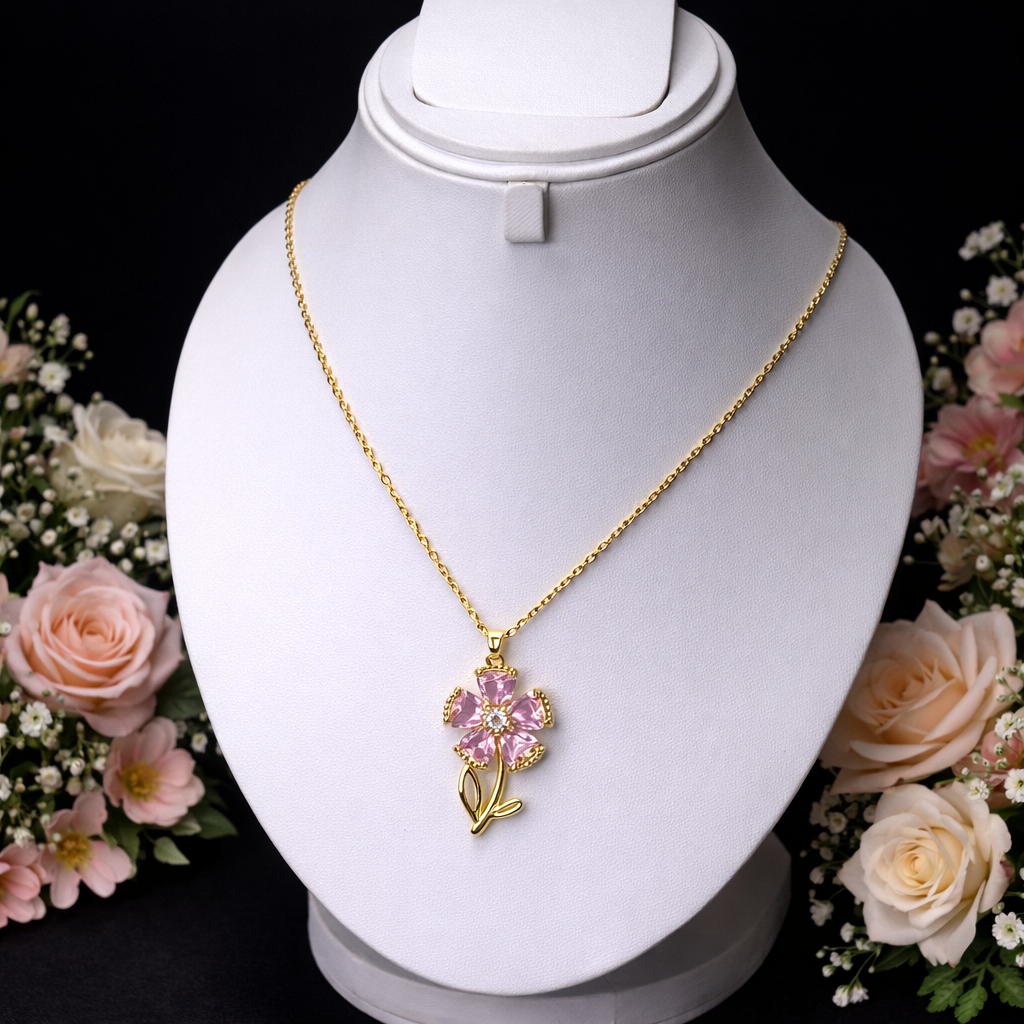 Ilanja Crystal Flower Charm