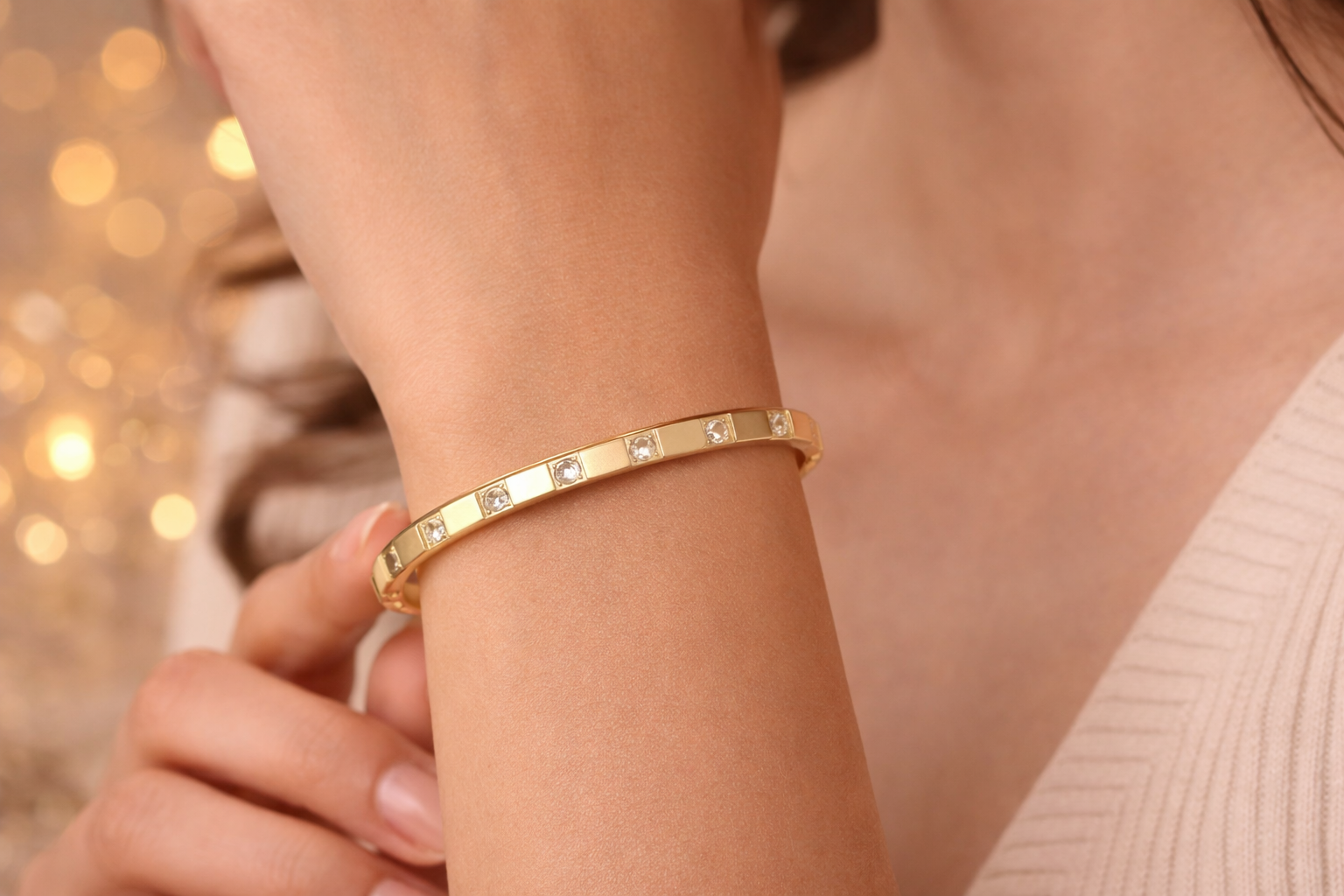 Ilanja Spark Gold Bracelet