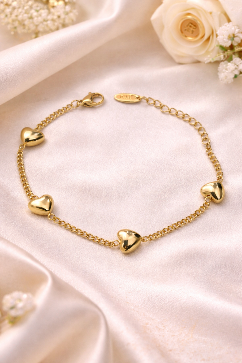 Ilanja Golden Hearts bracelets