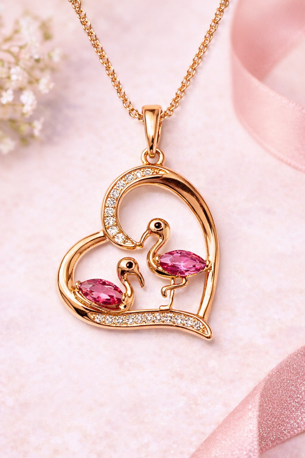 Ilanja Flamingo Heart