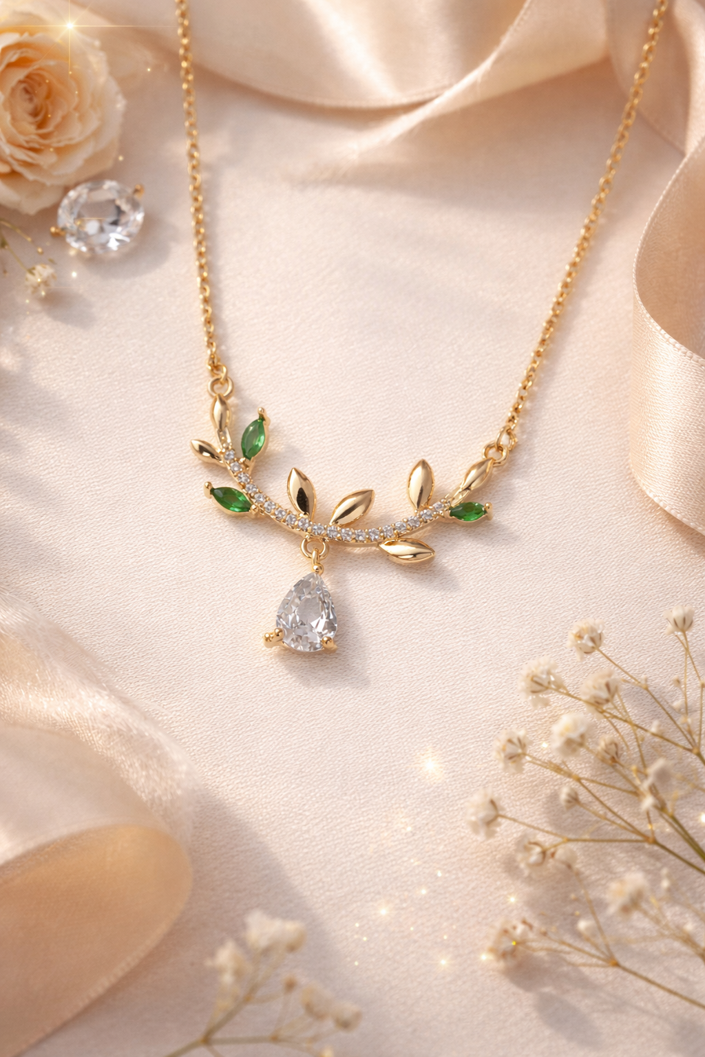 Ilanja Emerald Vine Drop