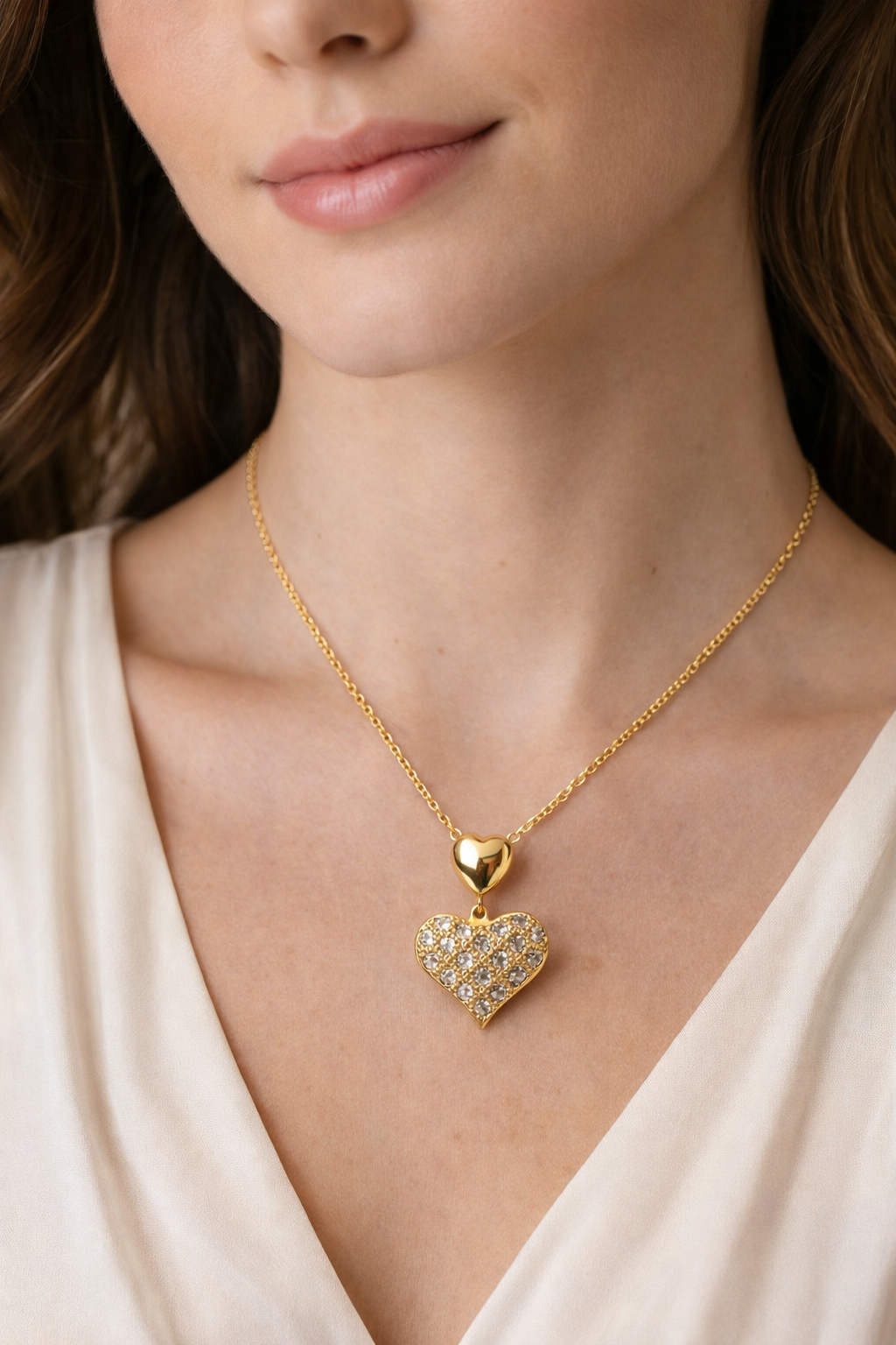 Ilanja Sparkle Heart Pendant