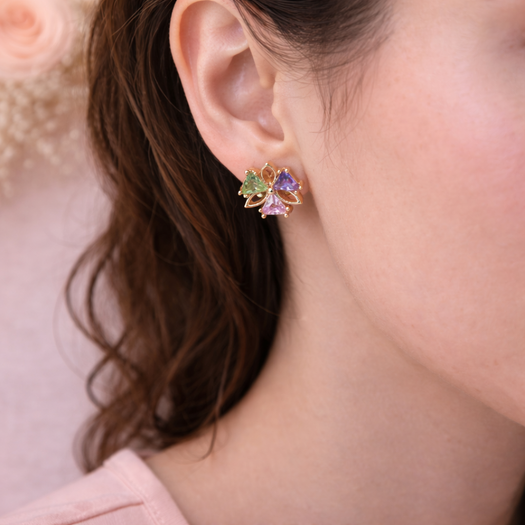 Ilanja Pastel Bloom Studs