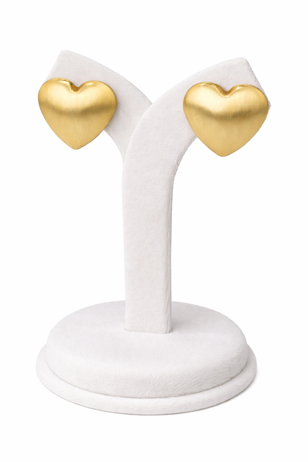 Ilanja Golden Heart Studs