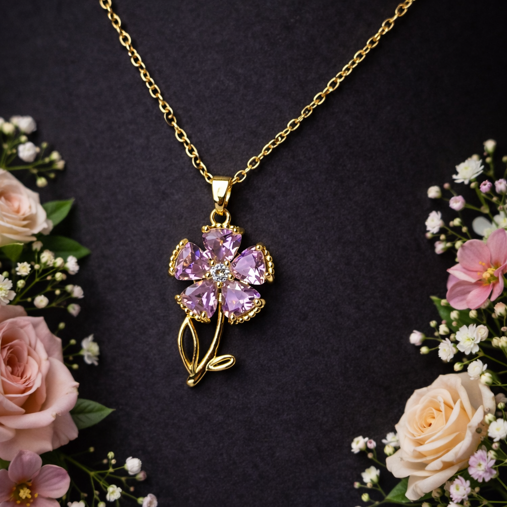 Ilanja Crystal Flower Charm