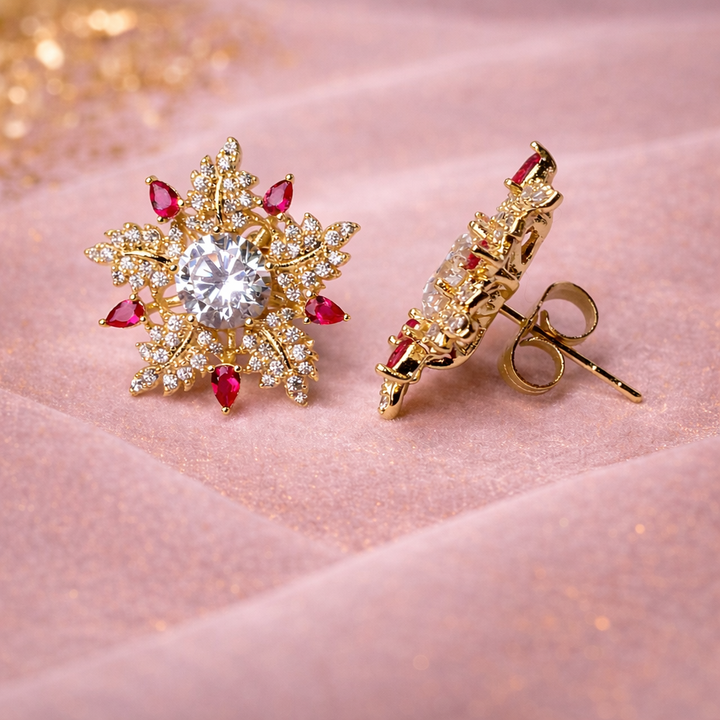 Ilanja Royal Bloom Studs
