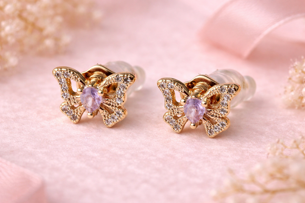 Ilanja Amethyst Butterfly Set