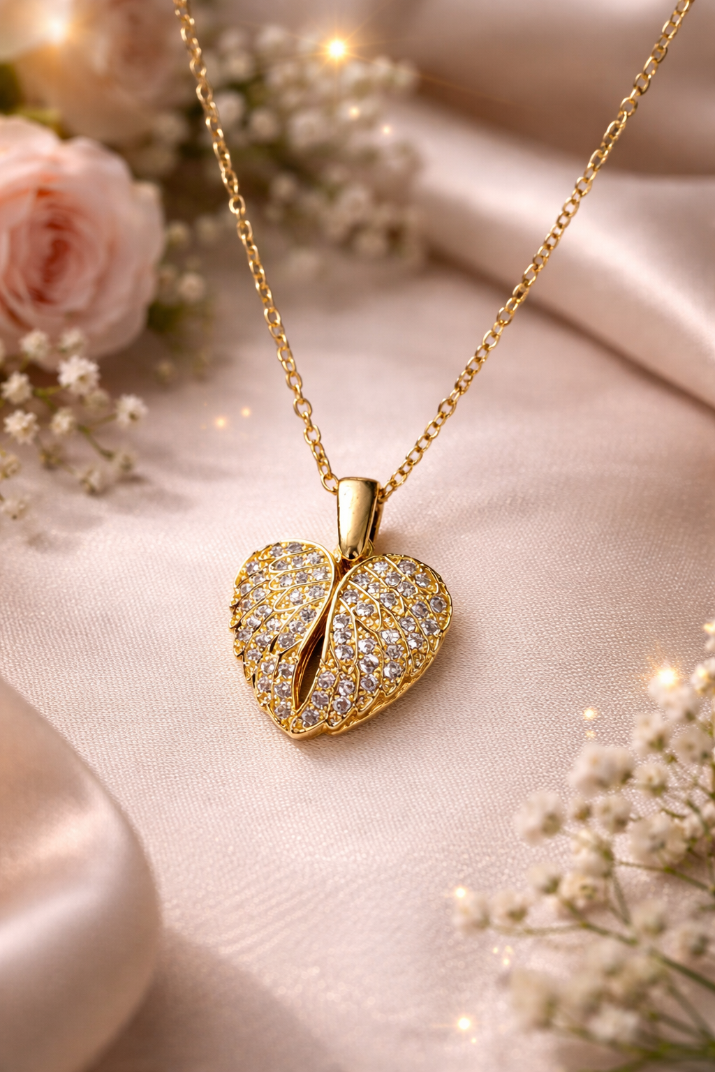 Ilanja Crystal Heart Drop