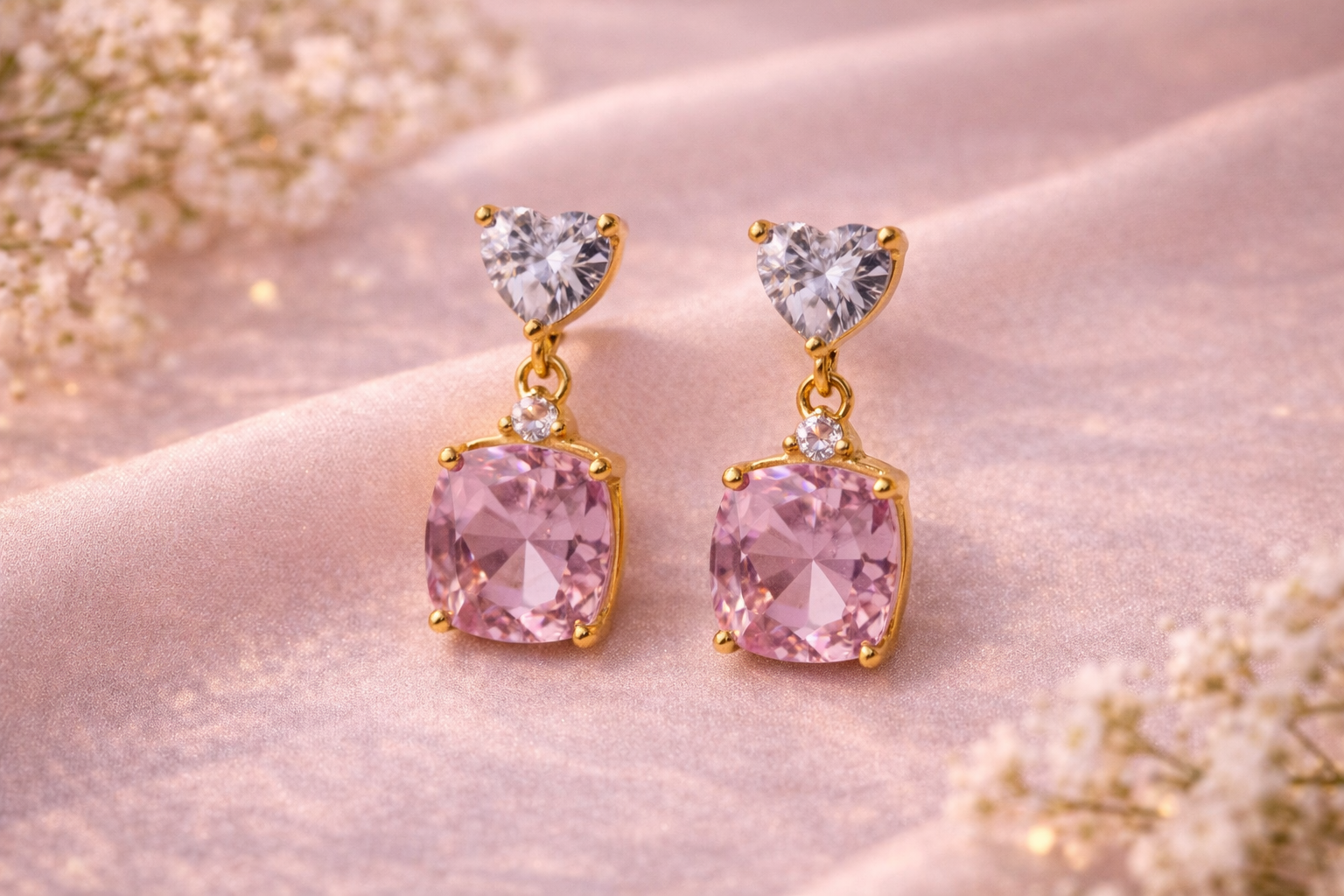 Ilanja Pink Heart Drops