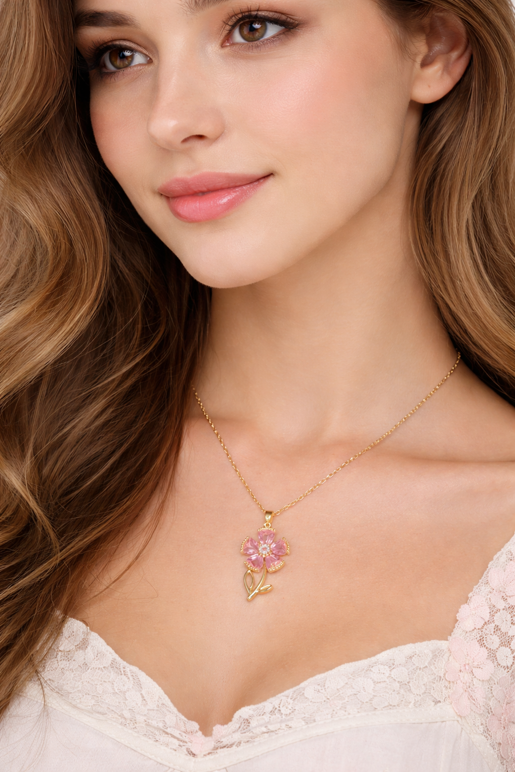 Ilanja Crystal Flower Charm